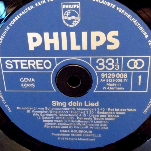 Nana Mouskouri Sing dein Lied - Picture 3 of 8